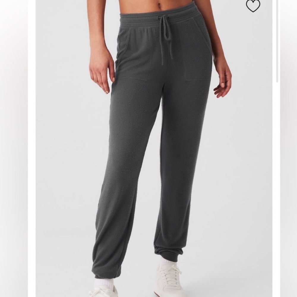 ALO Yoga Soho Sweatpant - Anthracite gray